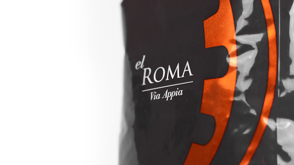Кофе El ROMA Via Appia, кофе жареный в зернах, 1 кг